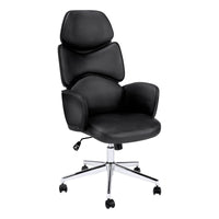 Chaise de Bureau -Simili-Cuir / Dossier Exécutif / #MO7322